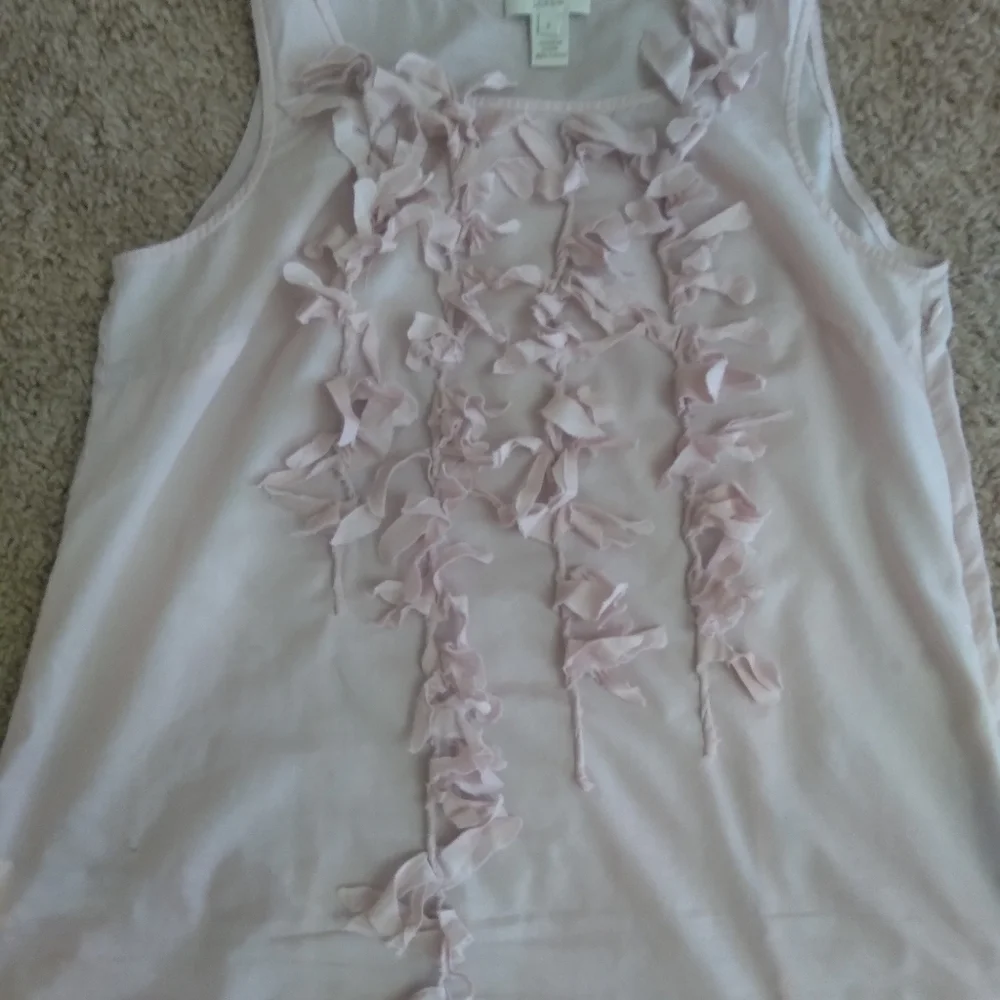 J Crew Ruffled top Size 2 - Picture 5 of 5